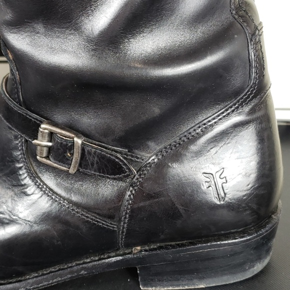 Frye Dorado Buckle Riding Boots - Picture 3 of 8